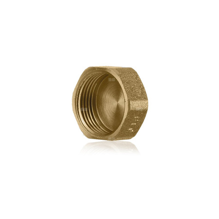 Zaślepka mosiądz FITTING STANDARD 1/2'' GW