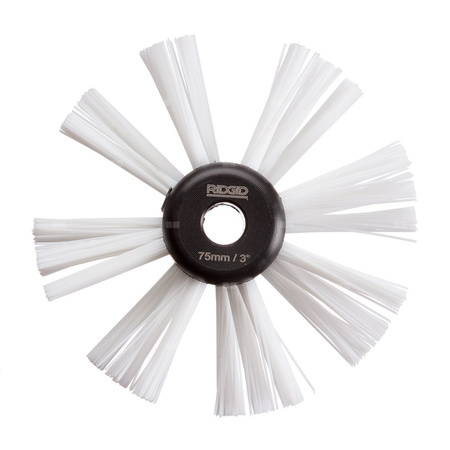 Szczotka FlexShaft K9-204 nylonowa 3" (75 mm) do przewodu 5/16" (8 mm)