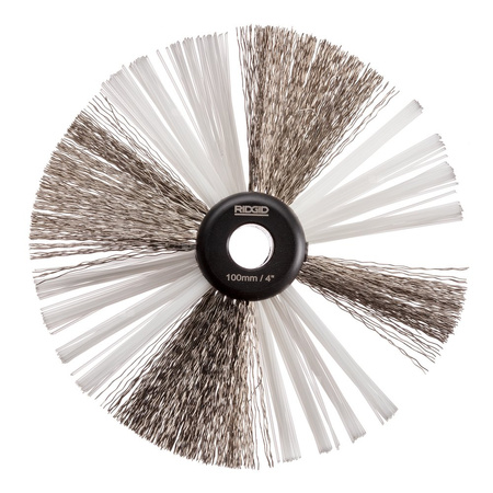 Szczotka nylonowo-stalowa FlexShaft K9-306 4" (105 mm) do przewodu 3/8" (10 mm) z nylonowymi i stalowymi sznurami