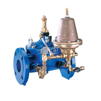 Zawór regulacyjny (utrzymuje stały poziom wody w zbiorniku i zapobiega przelaniu), typ C201, DN 65