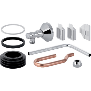 Akcesoria montażowe Geberit do spłuczek natynkowych AP020, AP123 i AP127: Chrom błyszczący