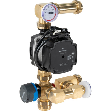 Moduł mieszający BRU 551 do ogrzewania podłogowego z zaworem ARV 362 Vario ProClick