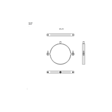 Obejma EXPERT 273 (269-279mm) BK