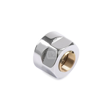 Adapter na miedź CYLINDER, GW 3/4"-fi14, Chrom, (A33503B)
