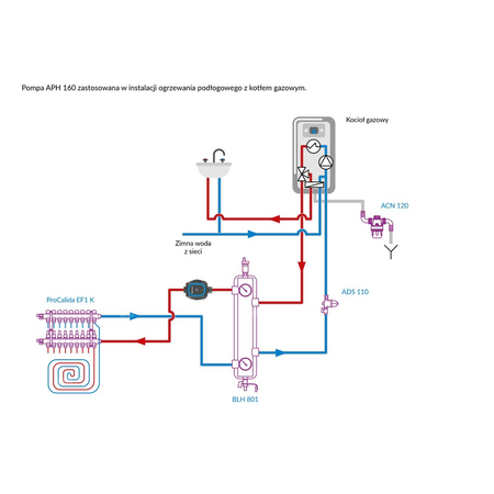 Pompa obiegowa AFRISO APH 160 15-7/130 1 x 230 V/10bar
