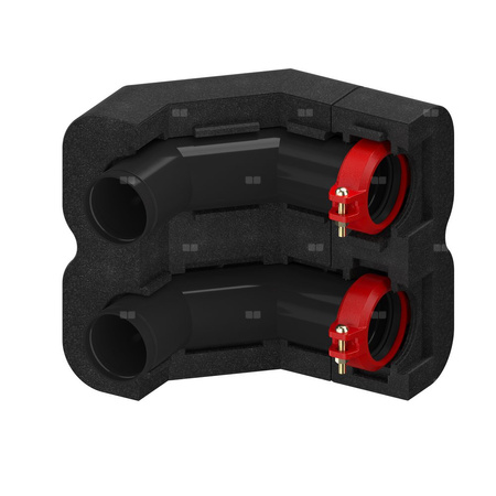 POLACZENIE KATOWE BFL MeiFlow L MF 280 KW Z IZOLACJA (1 PARA)