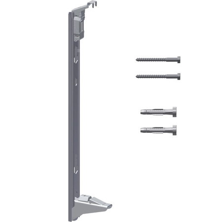 Kermi szyna ścianki wysokość 300mm dla plan/line grzejniki płytowe 3.konsol