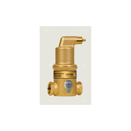 Spirovent SOLAR Autoclose 1 1/4