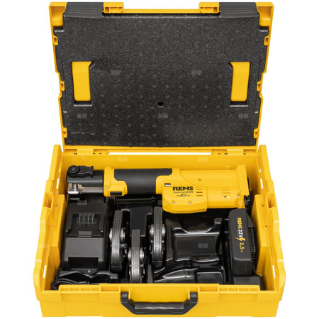 REMS Mini-Press S 22V ACC Zest V 15+18+22 L-Boxx