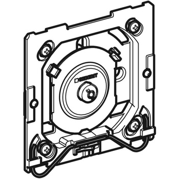 Przycisk pneumatyczny Geberit z ramką montażową