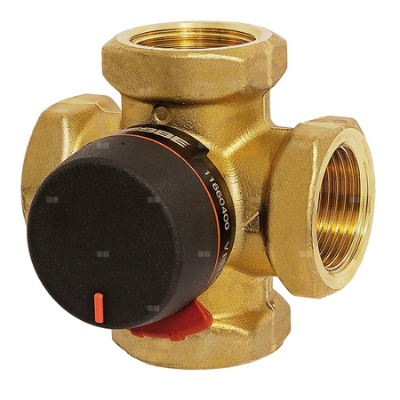 Zawór obrotowy czterodrogowy ESBE VRB141 20-4 RP 3/4, DN 20