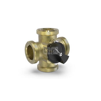 Zawór 4-drogowy DEFRO DZM 4 DN25