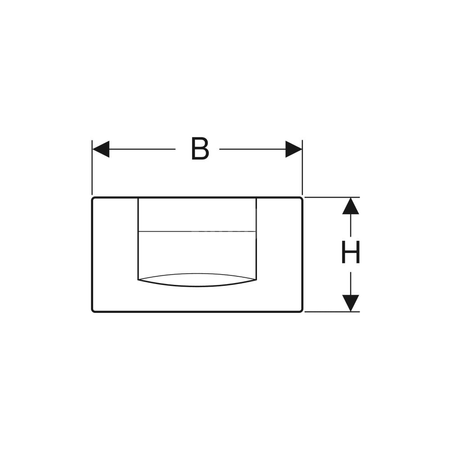 Elementy mocujące Geberit do wandaloodpornego mocowania
