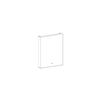 Szafka natynkowa do węzła Regudis, biała, szer. 645 x wys. 800 x gł. 120 mm