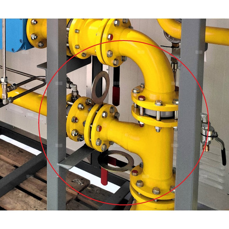 Zaślepka okularowa DN65 do stacji
