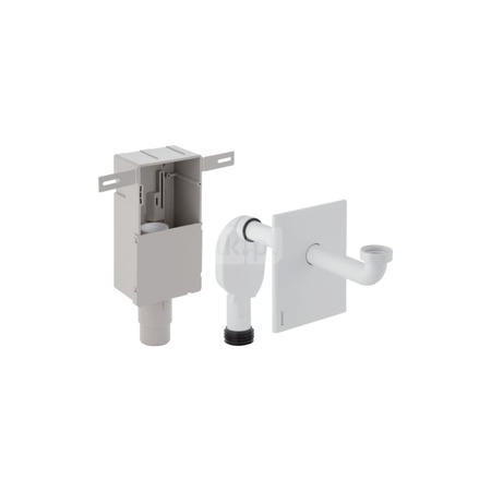 Zawór zestawu odpływowego Geberit z króćcem przelewowym, do umywalki: G=1 1/4''