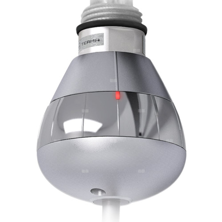 Grzałka TERMA REG 3, 300W Tuba, Chrom CRO, kabel spiralny z wtyczką [srebrzysty, 2,5m, logo Terma, instr. TERMA]
