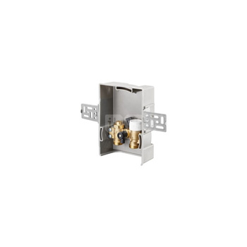 Unibox E BV vario, regulator temperatury pomieszczenia z bypassem, bez termostatu i maskownicy