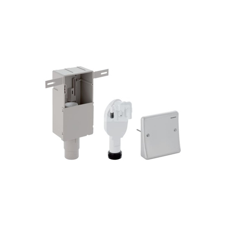 Syfon podtynkowy Geberit do dwóch urządzeń