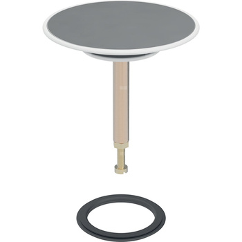 Korek zaworu Geberit: biały/chrom błyszczący