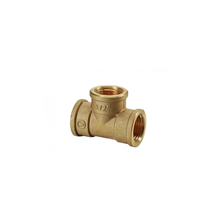 Trójnik VALVEX TWIST mosiądz 1'' x 3/4'' x 1'' GW