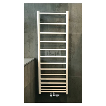 Grzejnik drabinkowy ZEHNDER Klaro SPA, wym. 1062 x 500 mm, kolor biały RAL9016, moc 379W