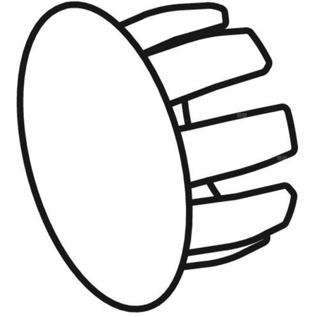 Zaślepki do misek ustępowych, do Geberit AquaClean Sela (produkowanych do 2018 roku): Biały-alpin