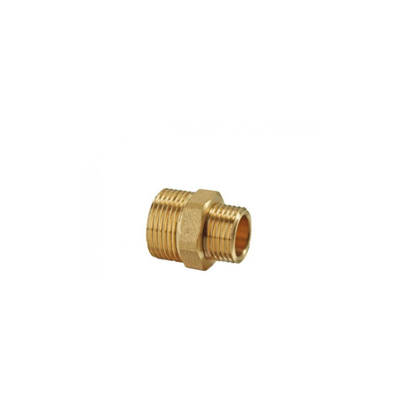 Złączka (nypel) wkrętna redukcyjna śrutowana VALVEX Twist, 1'' x 3/4'' (GW)