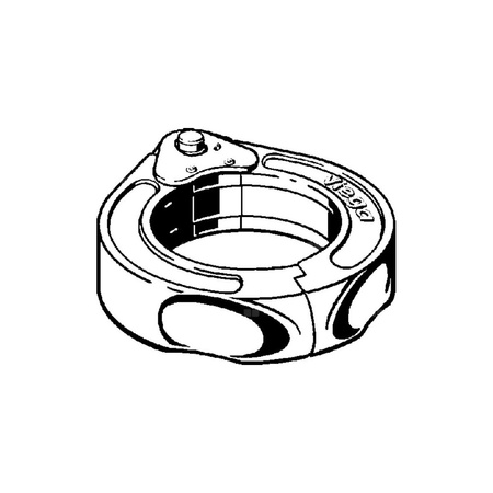 Pierścień zaciskowy (wkładka) VIEGA 24972XL V fi 76,1 - 76,1 mm do złączek zaprasowywanych