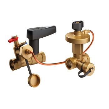 Zawór równoważący COMAP Zestaw Nexus Passim + Fluctus (35-75kPa) mosiądz DN 40