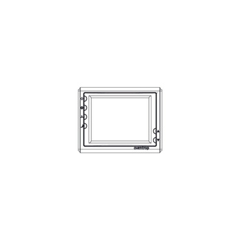 Termostat natynkowy 24V, z wyświetlaczem, grzanie - regulacja 2-punktowa, chłodzenie - regulacja 0...10 V, z przełącznikiem obro