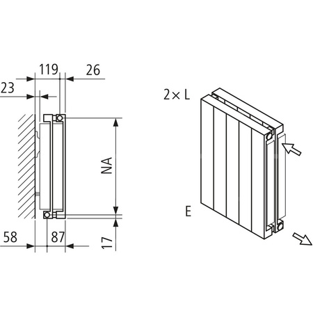 Grzejnik płytowy typ 22 KERMI HVN wym. 1000 x 490 mm, kolor biały, moc 1190 W