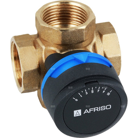 Zawór obrotowy czterodrogowy AFRISO ARV 484 ProClick, mieszający, DN 25