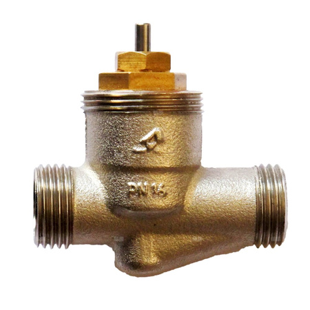 Zawór odcinający COMAP 710 mosiądz (niklowanie) DN 10 0.63 Kvs GZ 1/2'' x 1/2''