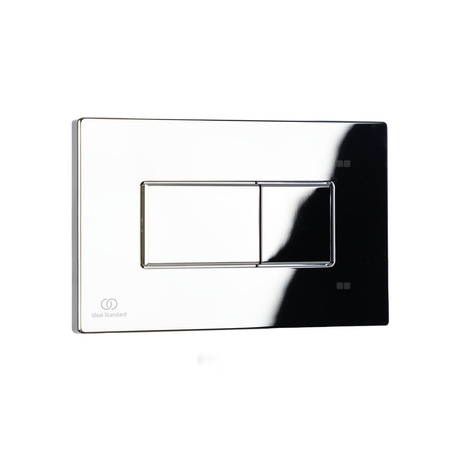 SOLEA PRZYCISK CHROM LOGO IS