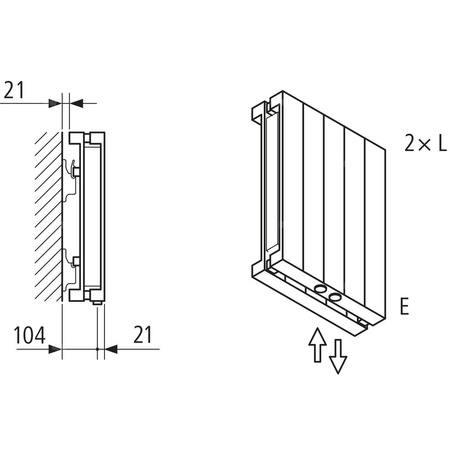 Grzejnik płytowy typ 20 KERMI HVN wym. 2000 x 910 mm, kolor biały, moc 2759 W