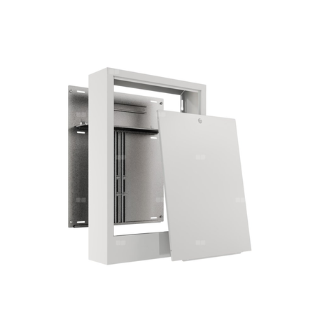 Szafka natynkowa SN-8/4L (8 obw. c.o./4 obw. z ukł. miesz.) pod listwę sterującą II