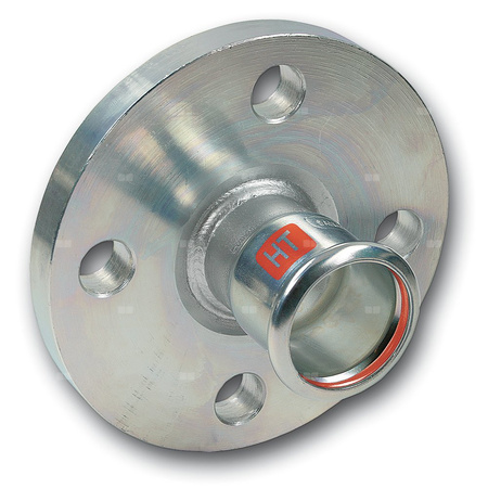 Kołnierz zaciskowy SANHA Therm Industry (4 otwory) stal DN 65 (76.1 mm) PN 10/16
