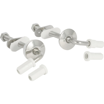 Zestaw zawiasów Geberit do deski sedesowej, mocowanie od dołu (2 szt.)