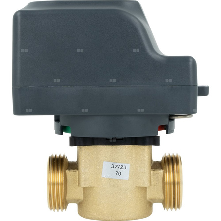 3-drogowy zawór strefowy AZV 647, DN20, G1'' kątowy, Kvs 5,5, 230 V AC, AB-B