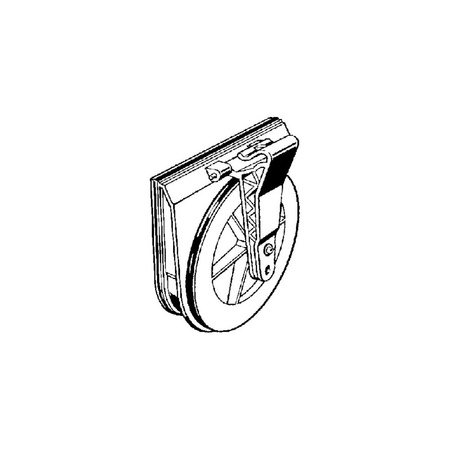 Grundfix-przegroda z klapą nr wzoru 4987.340 DN: 100/125