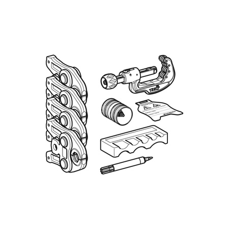 Szczęki zaciskowe (komplet) GEBERIT Mapress fi 12 mm do złączek zaprasowywanych