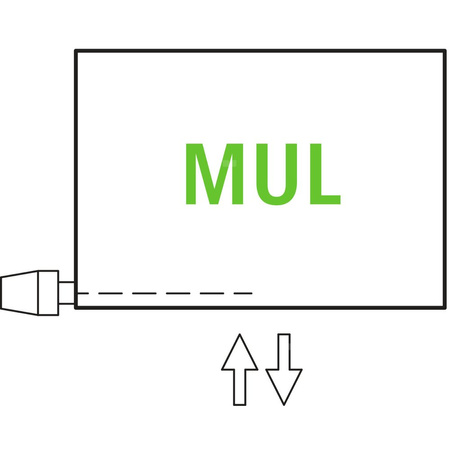 Grzejnik płytowy typ 22 KERMI V-HHV wym. 700 x 1900 mm, kolor biały, moc 3198 W