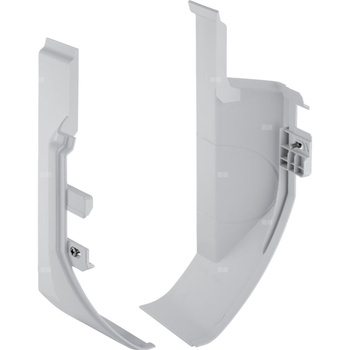 Wykończenie ściany do wiszącej miski WC, do Geberit AquaClean 8000plus: Biały-alpin