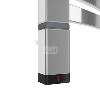 Grzałka TERMA One T36x40 Lewy, 1000W \ Tuba, Chrom CRO, kabel spiralny z wtyczką [srebrzysty, 2,5m,