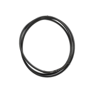 Sprężyna segmentowa do czyszczenia odpływów o wytrzymałym zwoju do pracy przy większych obciążeniach 1 1/4" (32 mm) x 15' (4,6 m), skok 3/8" (10 mm), model C-12