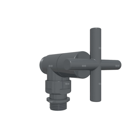Zestaw reg. kątowy Minimalist GZ 1/2-GZ 24-19 Malowany K715