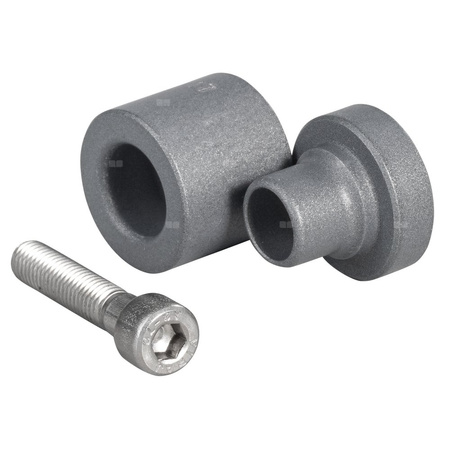 Króciec, tuleja, śruba fi 17 mm, Zestaw