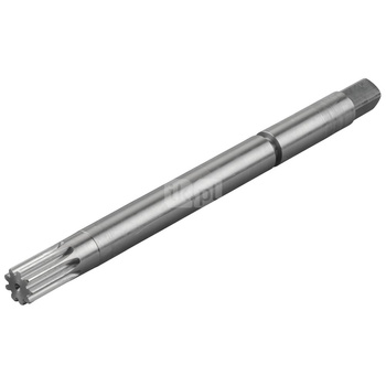 Wał posuwu zmontowany