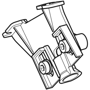 Uchwyt mocujący do obudowy, do Geberit AquaClean 8000plus / 8000